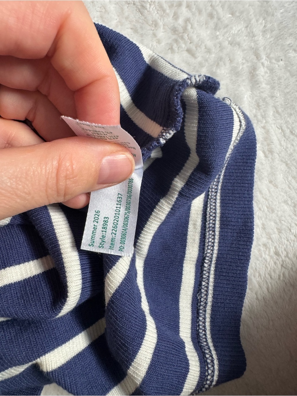 Marine Layer Striped Ribbed Tank - Picture 5 of 7